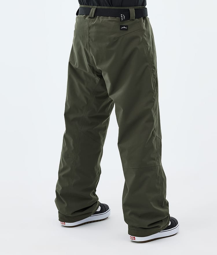 Blizzard Snowboard Pants Men Olive Green, Image 4 of 5