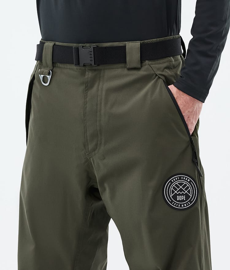 Blizzard Snowboard Pants Men Olive Green, Image 5 of 5