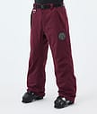 Dope Blizzard Ski Pants Men Burgundy