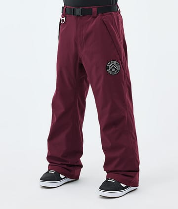 Blizzard Snowboard Pants Men Burgundy