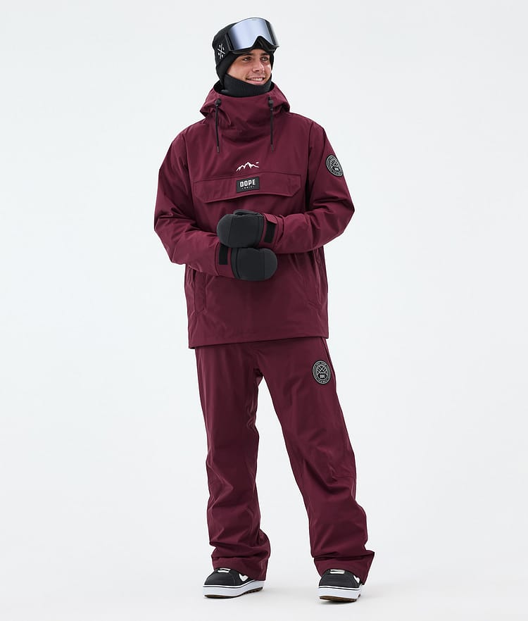 Blizzard Snowboard Pants Men Burgundy, Image 2 of 5