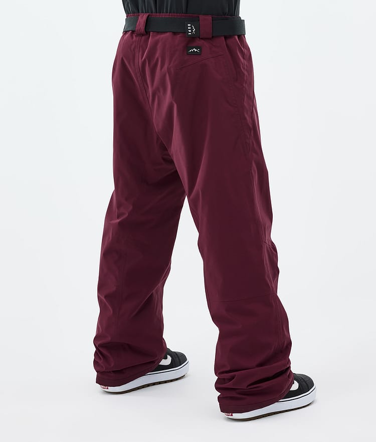 Blizzard Snowboard Pants Men Burgundy, Image 4 of 5