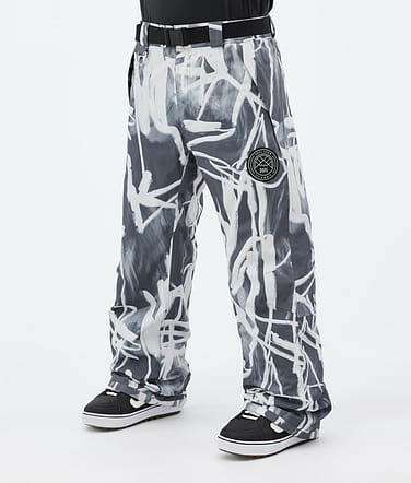 Blizzard Pantalon de Snowboard Homme Scribble Black
