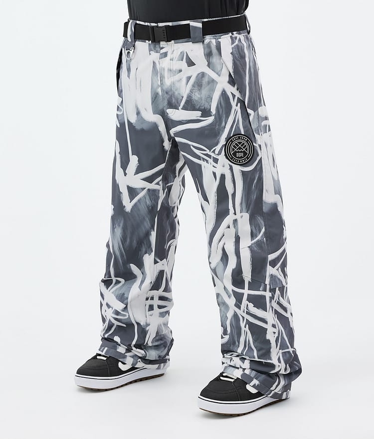 Blizzard Pantalon de Snowboard Homme Scribble Black, Image 1 sur 5