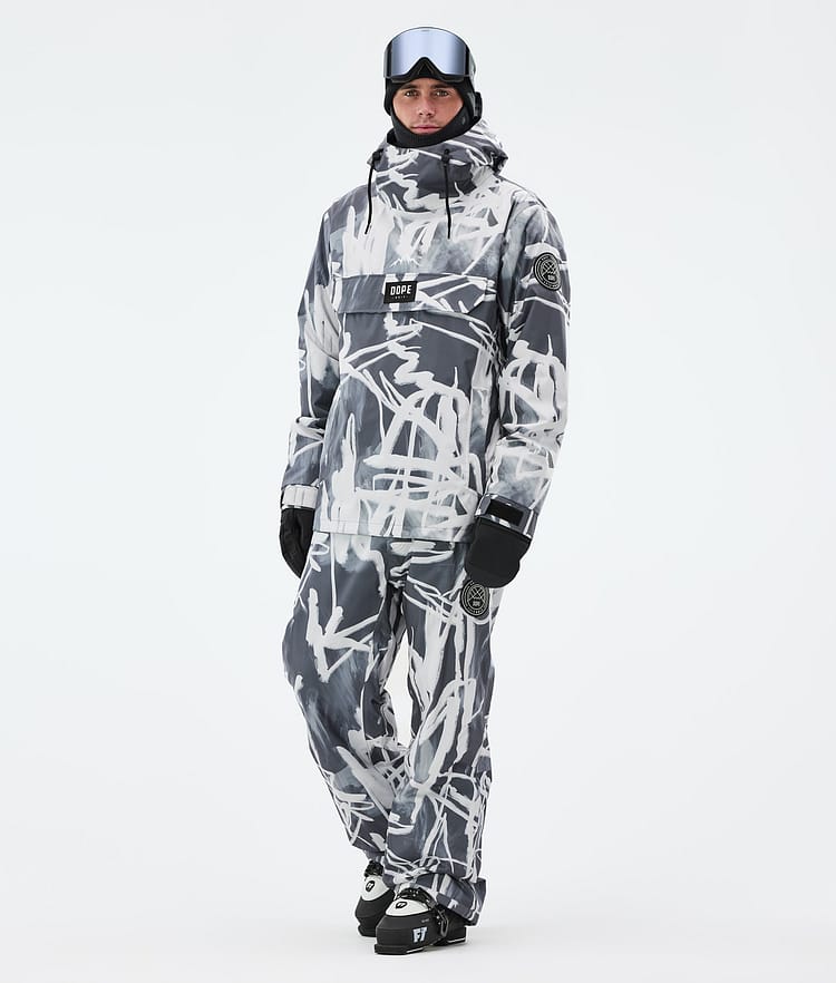 Blizzard Ski Pants Men Scribble Black, Image 2 of 5