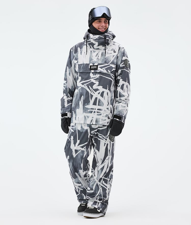 Blizzard Pantalon de Snowboard Homme Scribble Black, Image 2 sur 5