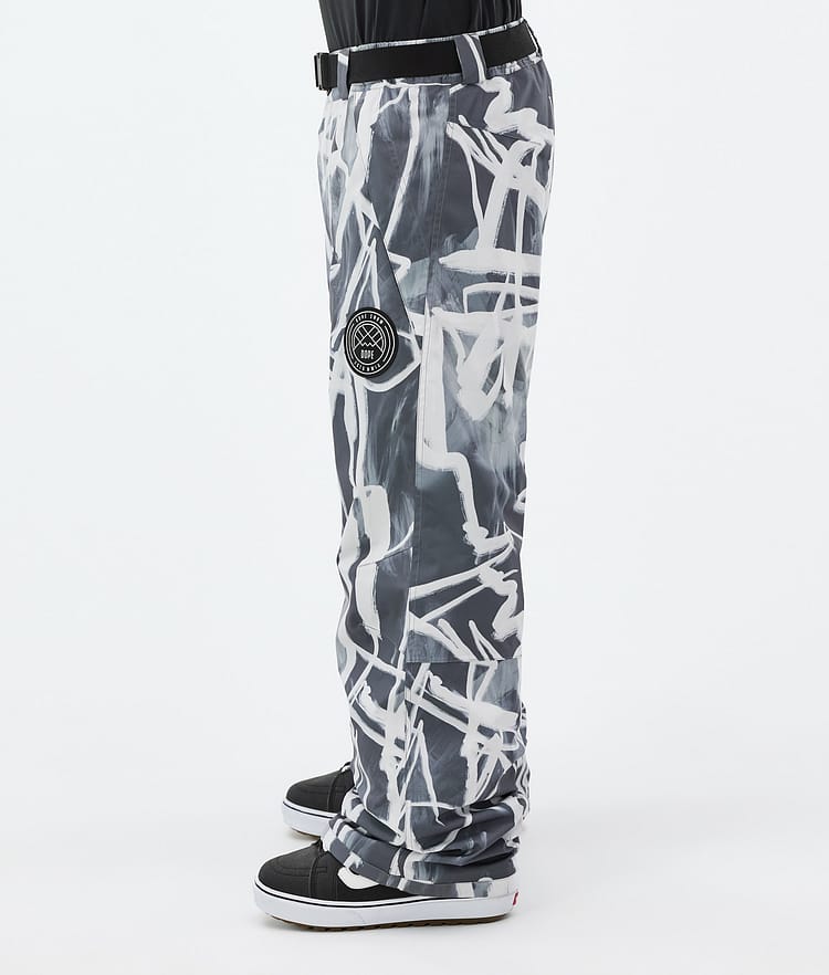 Blizzard Pantalon de Snowboard Homme Scribble Black, Image 3 sur 5