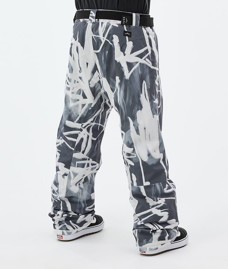 Blizzard Pantalon de Snowboard Homme Scribble Black, Image 4 sur 5
