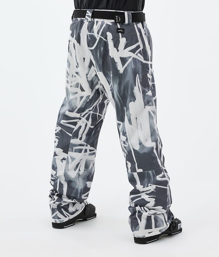 Blizzard Ski Pants Men Scribble Black, Image 4 of 5