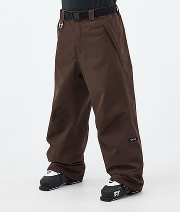 Big Ski Pants Men Dark Brown