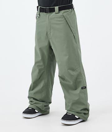 Big Snowboardbyxa Man Moss Green
