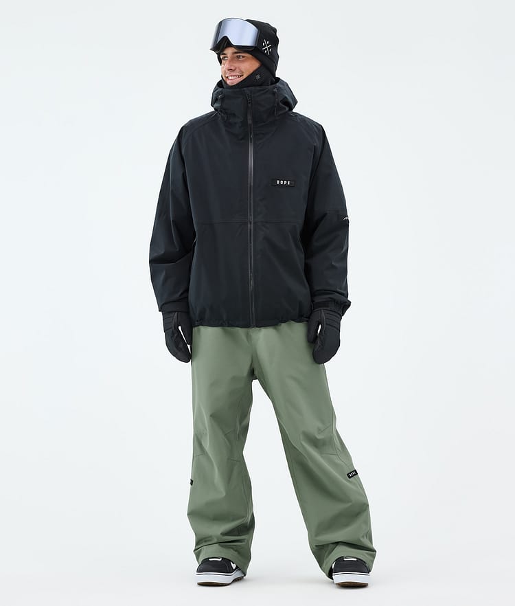 Big Pantalon de Snowboard Homme Moss Green, Image 2 sur 5