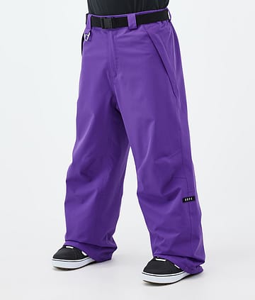 Big Snowboard Pants Men Vivid Purple