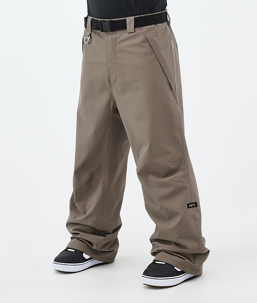 Big Snowboard Pants Men Walnut