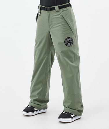 Blizzard W Snowboard Broek Dames Moss Green