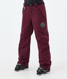 Dope Blizzard W Ski Pants Women Burgundy