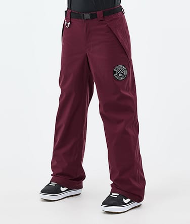 Blizzard W Snowboard Broek Dames Burgundy