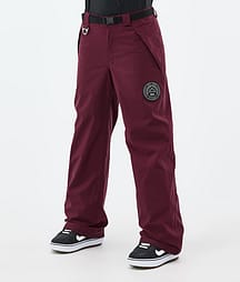 Dope Blizzard W Snowboard Pants Women Burgundy