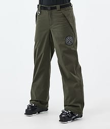 Dope Blizzard W Ski Pants Women Olive Green