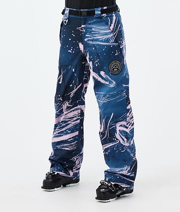 Blizzard W Ski Pants Women Carvings Pink