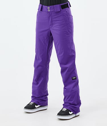 Con W Pantalon de Snowboard Femme Vivid Purple