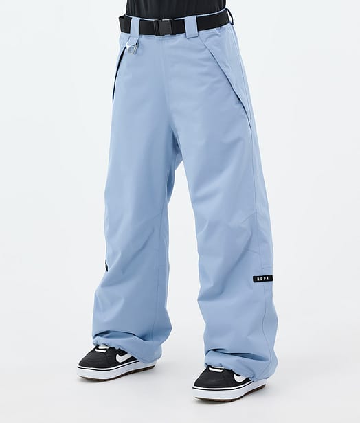 Big W Pantalon de Snowboard Femme Light Blue