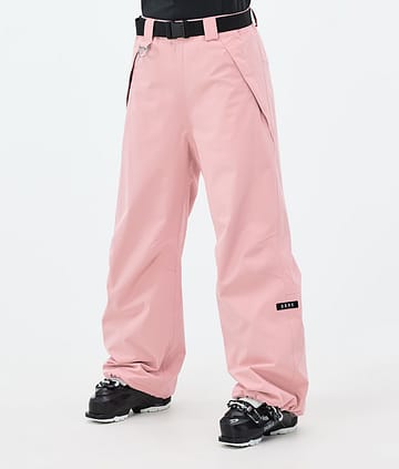 Big W Ski Pants Women Soft Pink