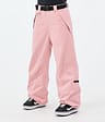 Big W 25 Snowboard Pants Women Soft Pink