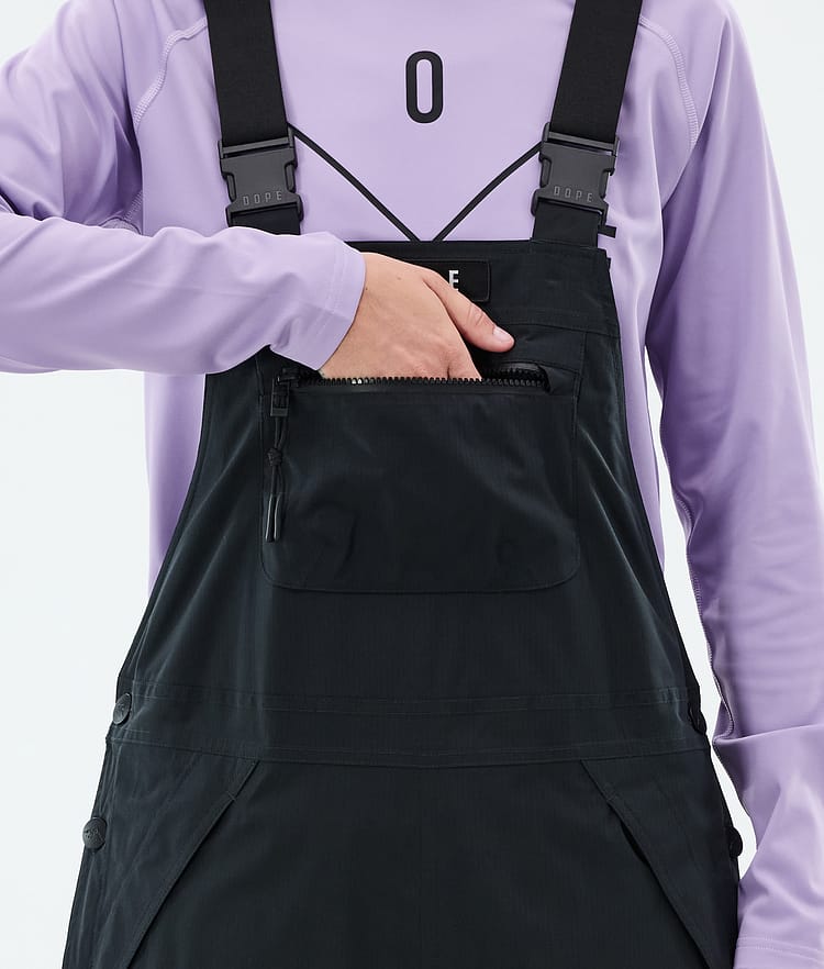 Vertex W Pantalon de Snowboard Femme Black, Image 6 sur 7