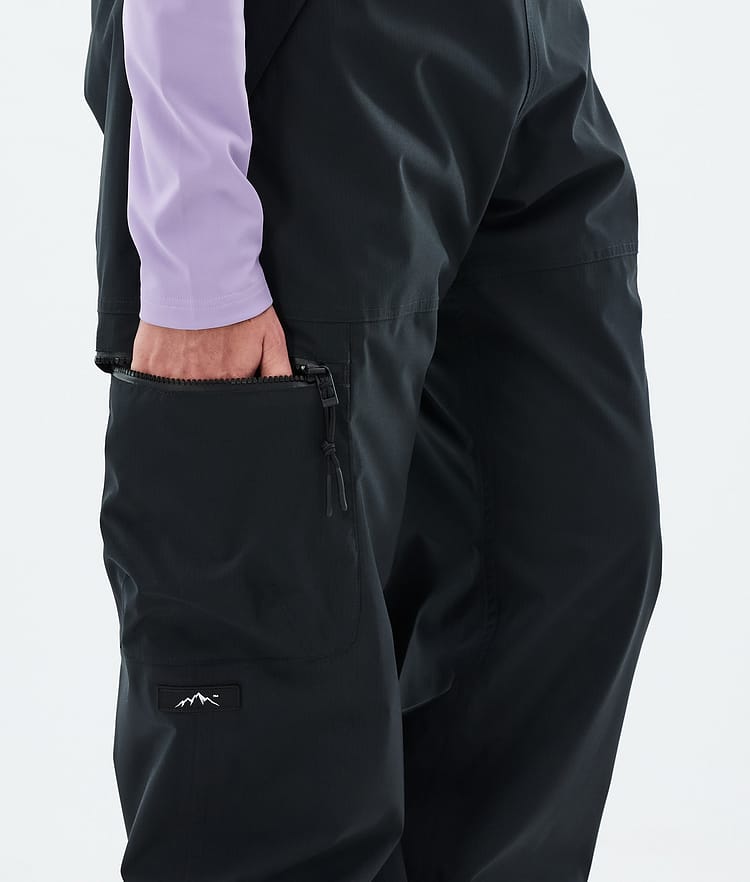 Vertex W Pantalon de Snowboard Femme Black, Image 7 sur 7