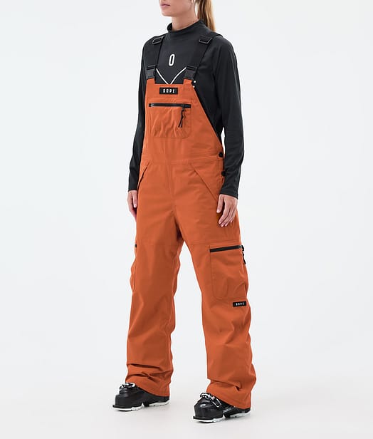 Vertex W Ski Pants Women Burned Orange