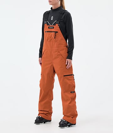 Vertex W Ski Pants Women Burned Orange