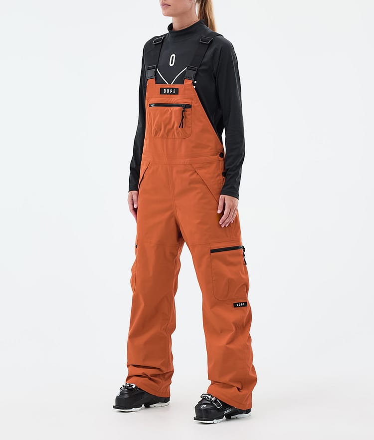 Vertex W Ski Pants Women Burned Orange, Image 1 of 7