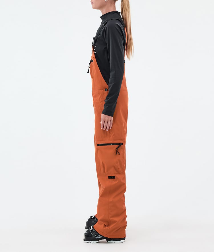 Vertex W Ski Pants Women Burned Orange, Image 3 of 7