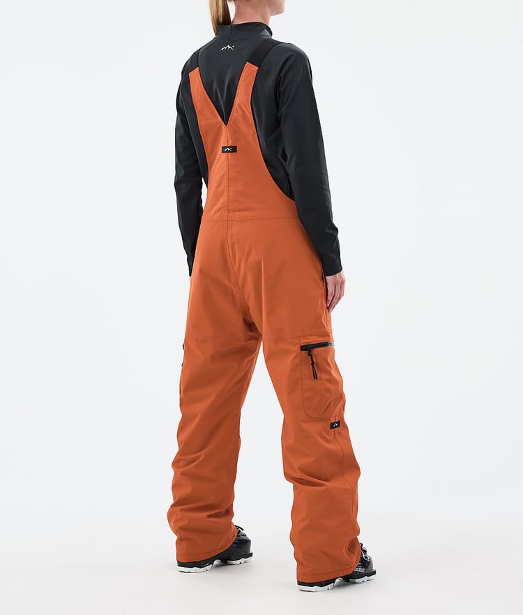 Vertex W Ski Pants Women Burned Orange, Image 4 of 7