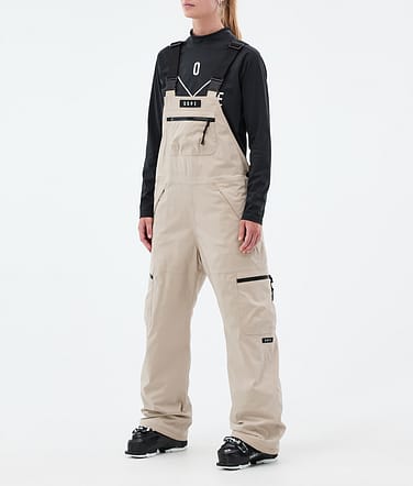 Vertex W Skibroek Dames Sand