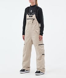 Dope Vertex W 25 Pantalon de Snowboard Femme Sand
