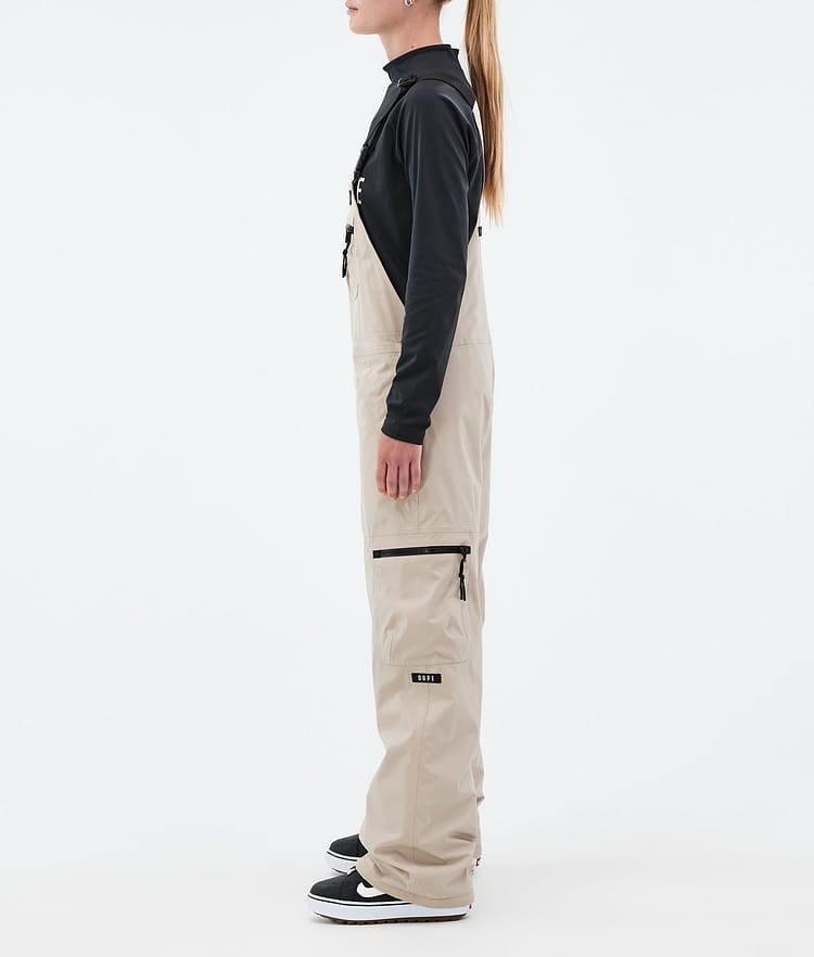 Vertex W Snowboard Pants Women Sand, Image 3 of 7