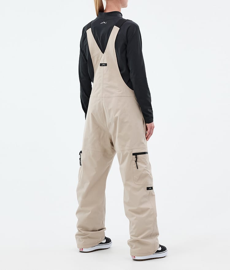 Vertex W Snowboard Pants Women Sand, Image 4 of 7