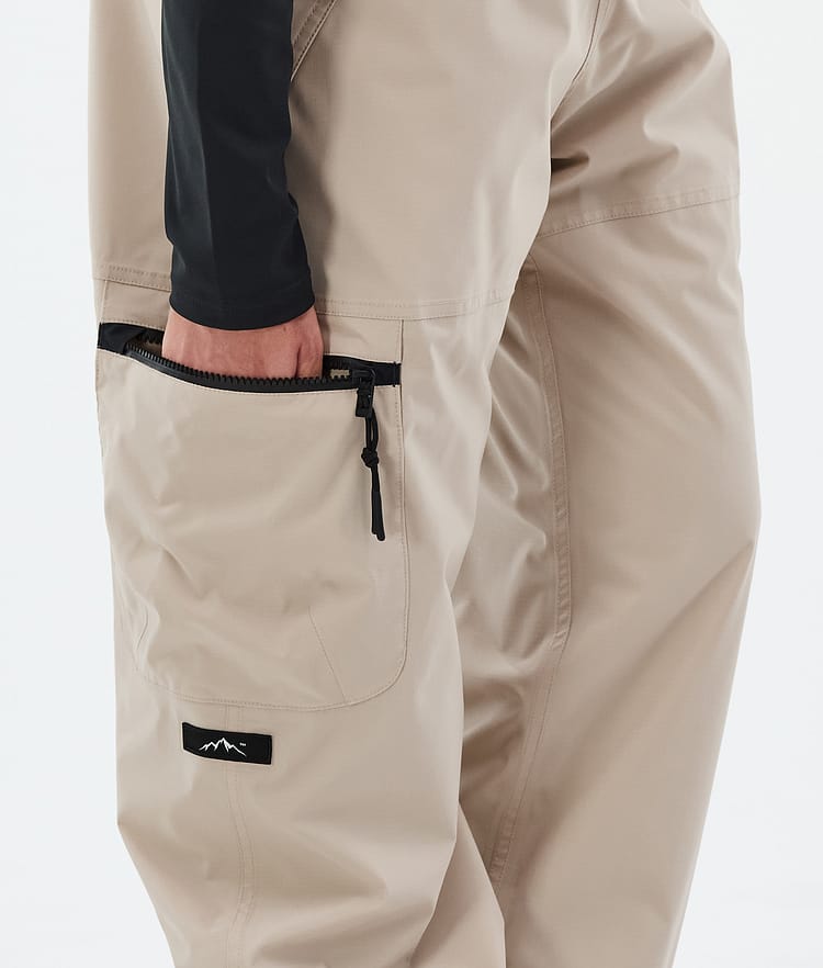 Vertex W Snowboard Pants Women Sand, Image 7 of 7