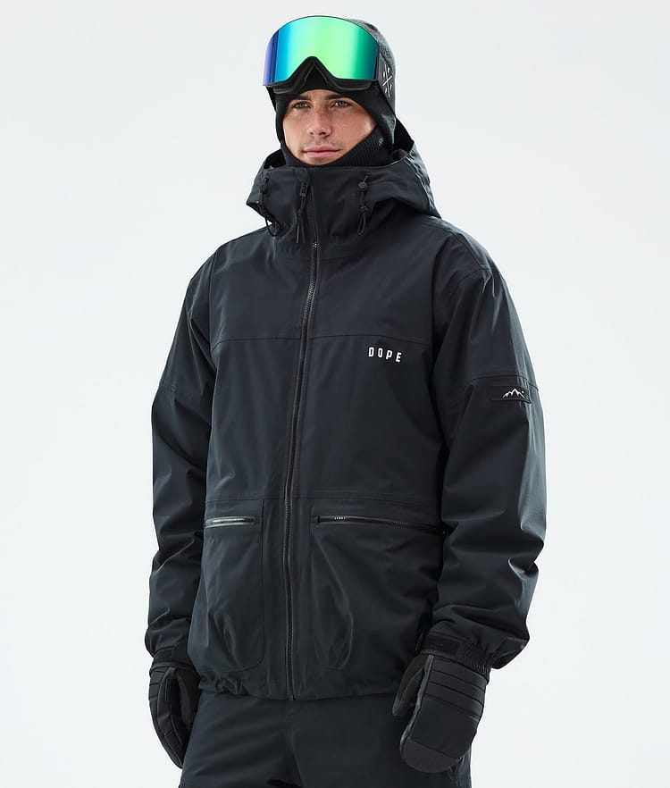 Vertex Snowboard Jacket Men Black, Image 1 of 8