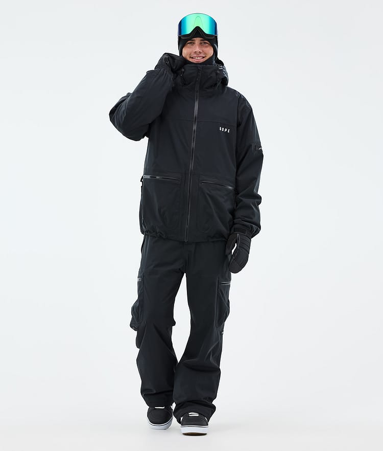 Vertex Snowboard Jacket Men Black, Image 2 of 8