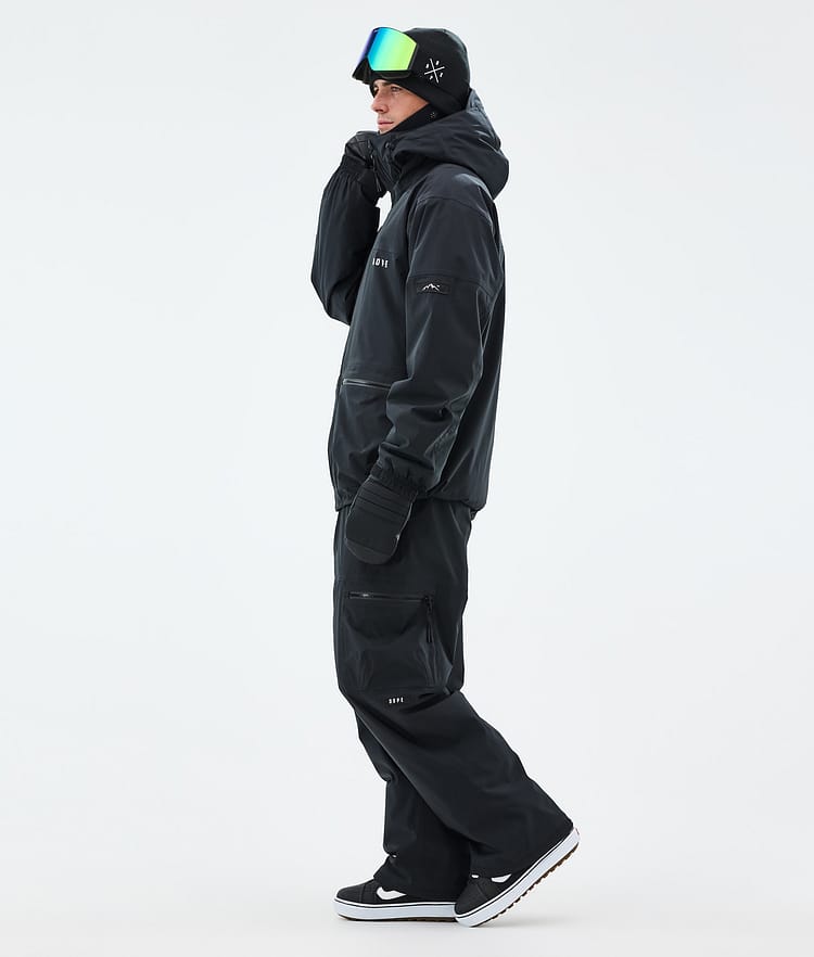 Vertex Snowboard Jacket Men Black, Image 3 of 8