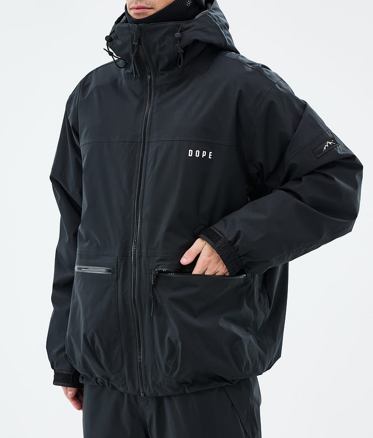 Vertex Ski Jacket Men Black, Image 7 of 8