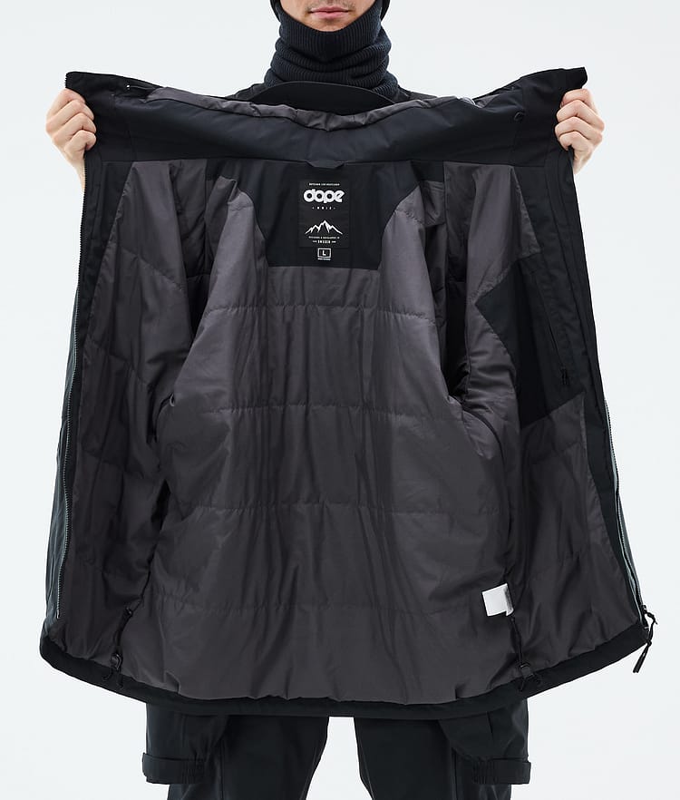Vertex Ski Jacket Men Black, Image 8 of 8