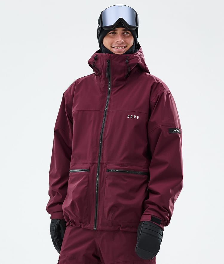 Vertex Veste Snowboard Homme Burgundy, Image 1 sur 8