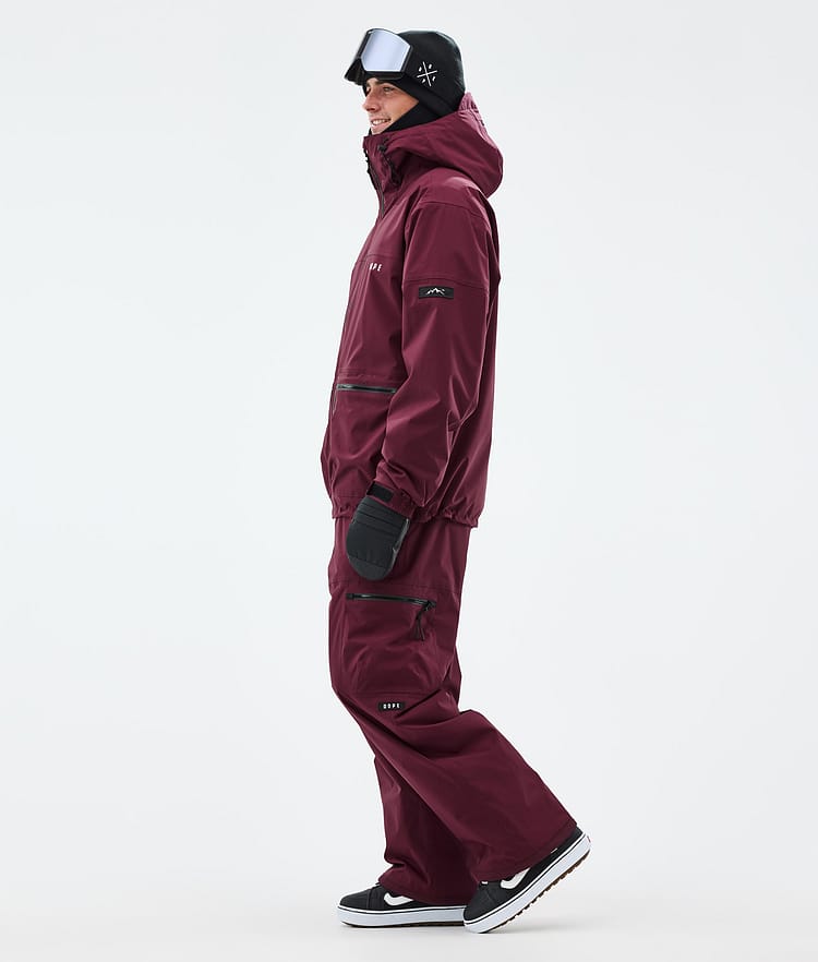 Vertex Veste Snowboard Homme Burgundy, Image 3 sur 8
