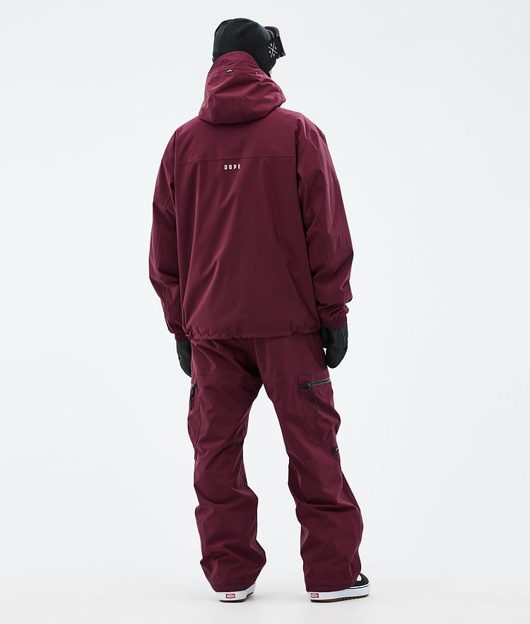 Vertex Veste Snowboard Homme Burgundy, Image 4 sur 8