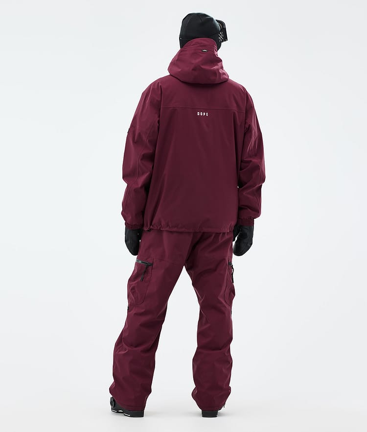 Vertex Ski Jacket Men Burgundy, Image 4 of 8