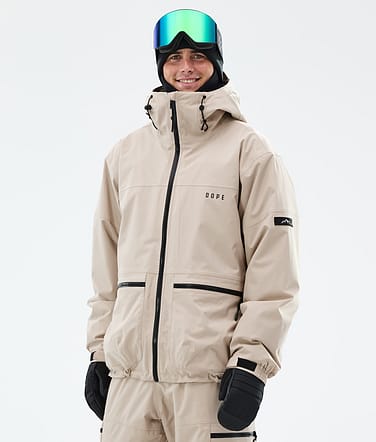 Vertex Ski jas Heren Sand